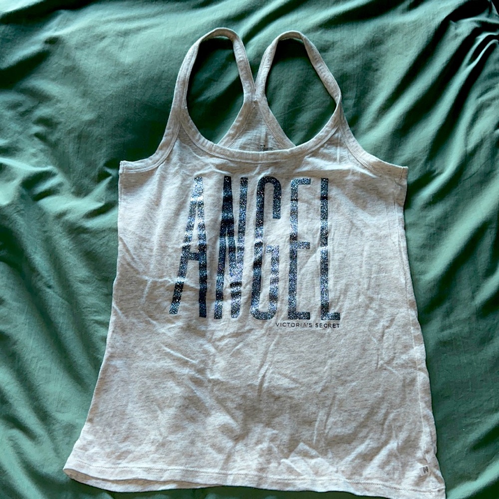 Victoria’s Secret sparkle Angel tank